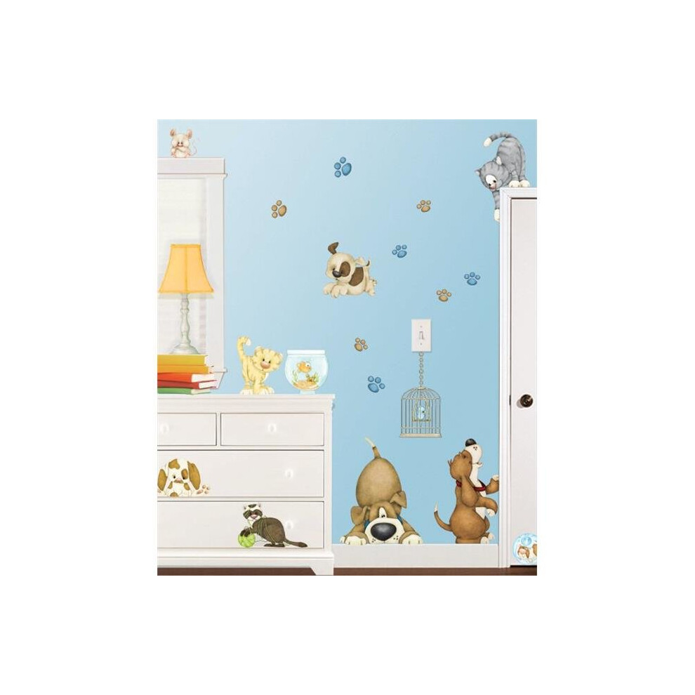 10014 At The Pet Shop Super Jumbo Applique Borders Unlimited