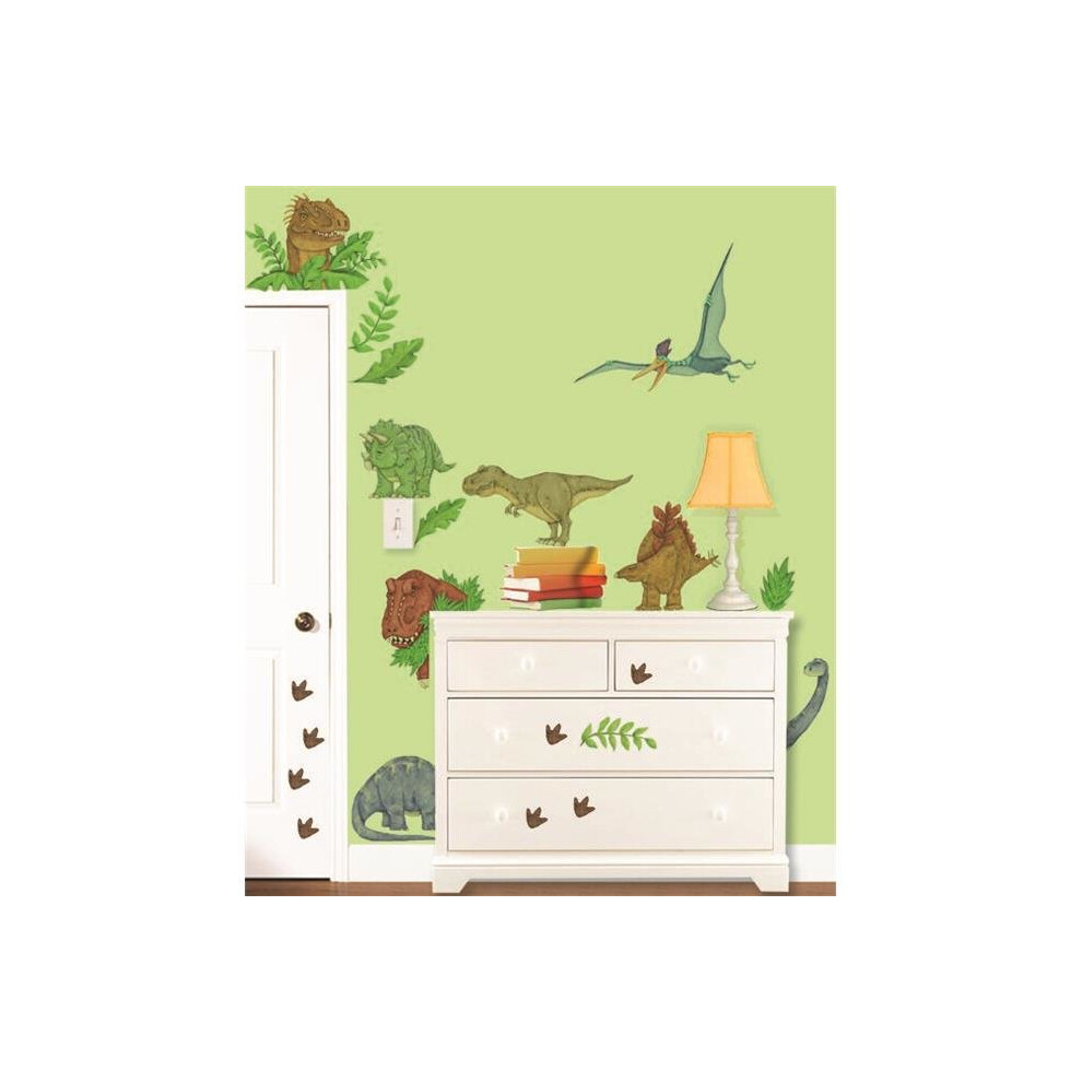 10011 In Dinosaur Land Super Jumbo Applique Borders Unlimited