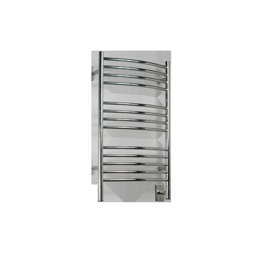 Photos - Radiator Amba Products CCMB Jeeves C Curved Towel Warmer&, Matte Black