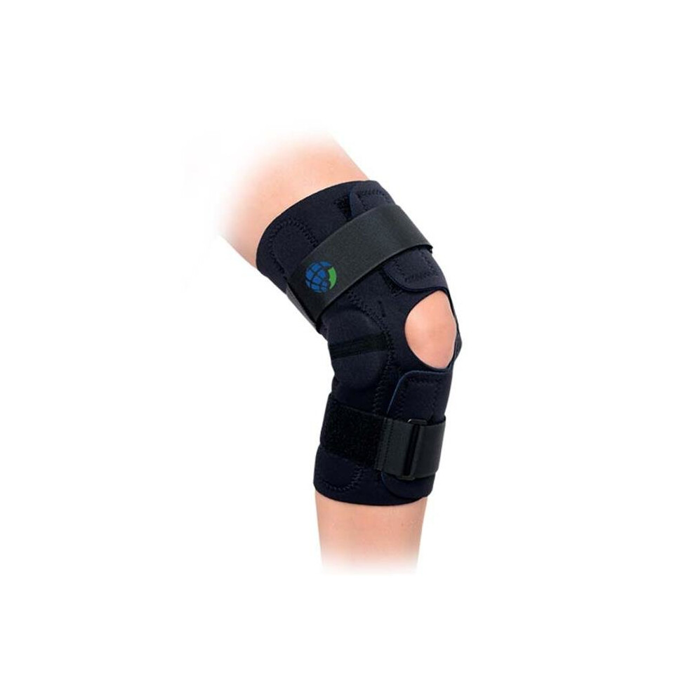 Advanced Orthopaedics 627 Min Knee Hinged Wrap Knee Brace - Large