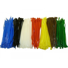 (Blue, 2.5mmx100mm) Cable Ties Small 2.5mm wide Zip Straps, x 100
