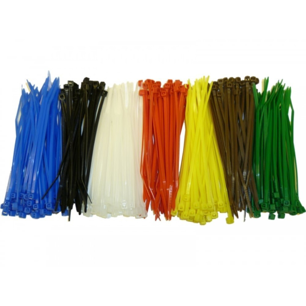 (Blue, 2.5mmx100mm) Cable Ties Small 2.5mm wide Zip Straps, x 100