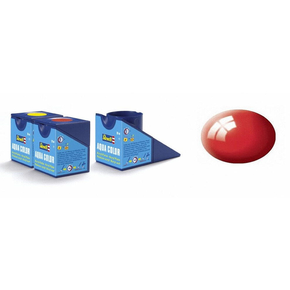 RV36131 - Revell Aqua - 18ml - Aqua Fiery Red Gloss