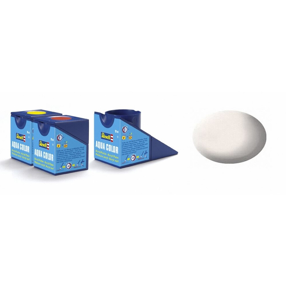 RV36105 - Revell Aqua - 18ml - Aqua White Matt