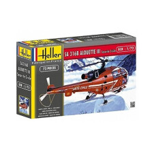 HEL56289 - Heller 1:72 Gift Set - SA Alouette III S curit  Civile