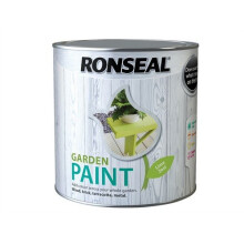 Ronseal Garden Paint Lime Zest 2.5L - Water-Resistant Garden Coating for Wood, Metal, Terracotta, Brick & Stone; Rainproof in 1h | RSLGPLZ25L