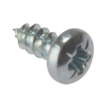 Forge STPP124ZP Self-Tapping Screw Pozi Pan Head ZP 1 / 2in x 4 Box of 200