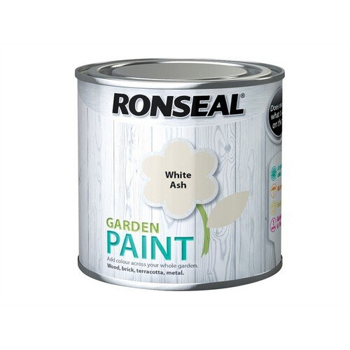 Ronseal Ronseal 37378 Trädgårdsfärg Vit Ask 250 ml