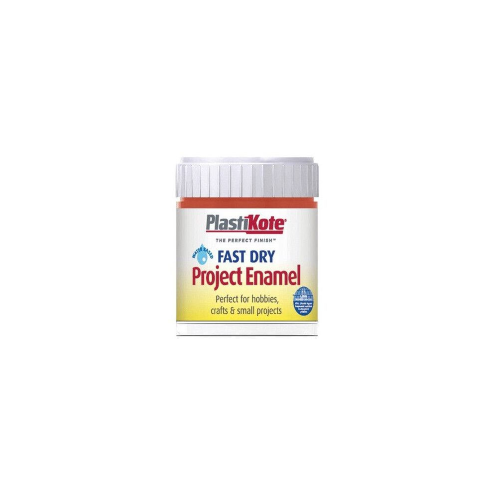 Plasti-Kote PKTB13W Fast Dry Enamel Paint B13 Bottle Insignia Red 59ml