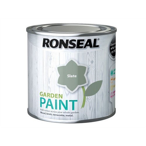 Ronseal Ronseal 37384 Garden Paint Slate 250ml