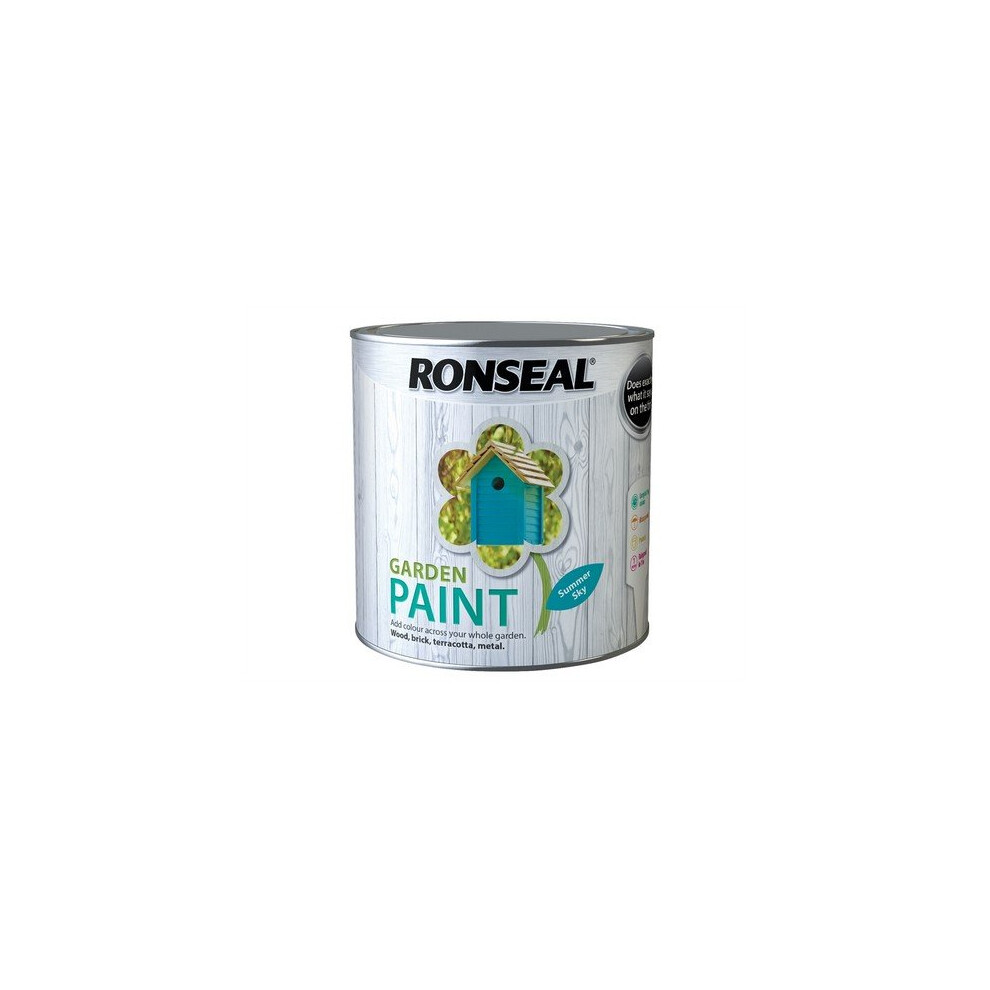 Ronseal 38514 Garden Paint Summer Sky 2.5 Litre
