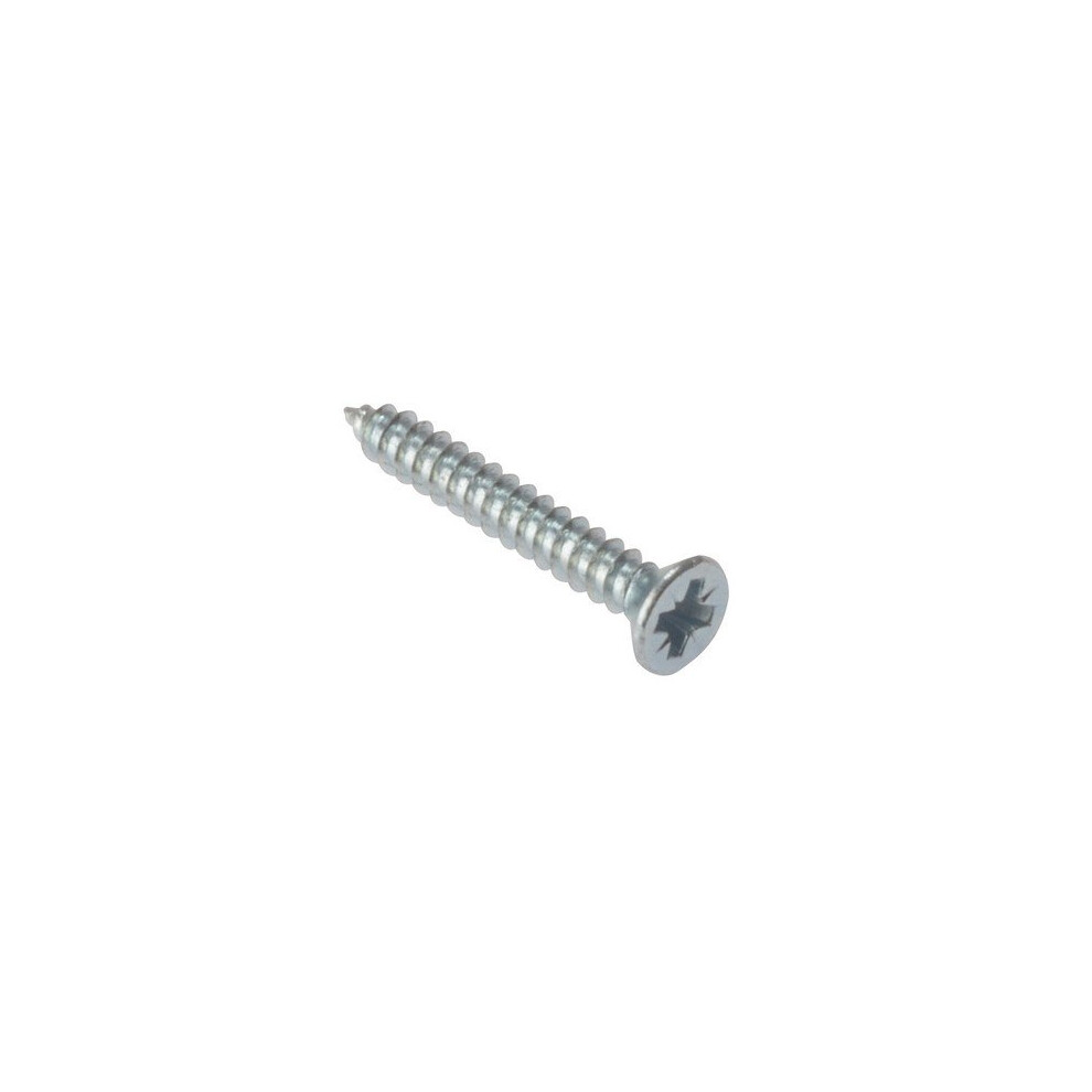 Forge STCSK346ZP Self-Tapping Screw Pozi CSK ZP 3 / 4in x 6 Box of 200