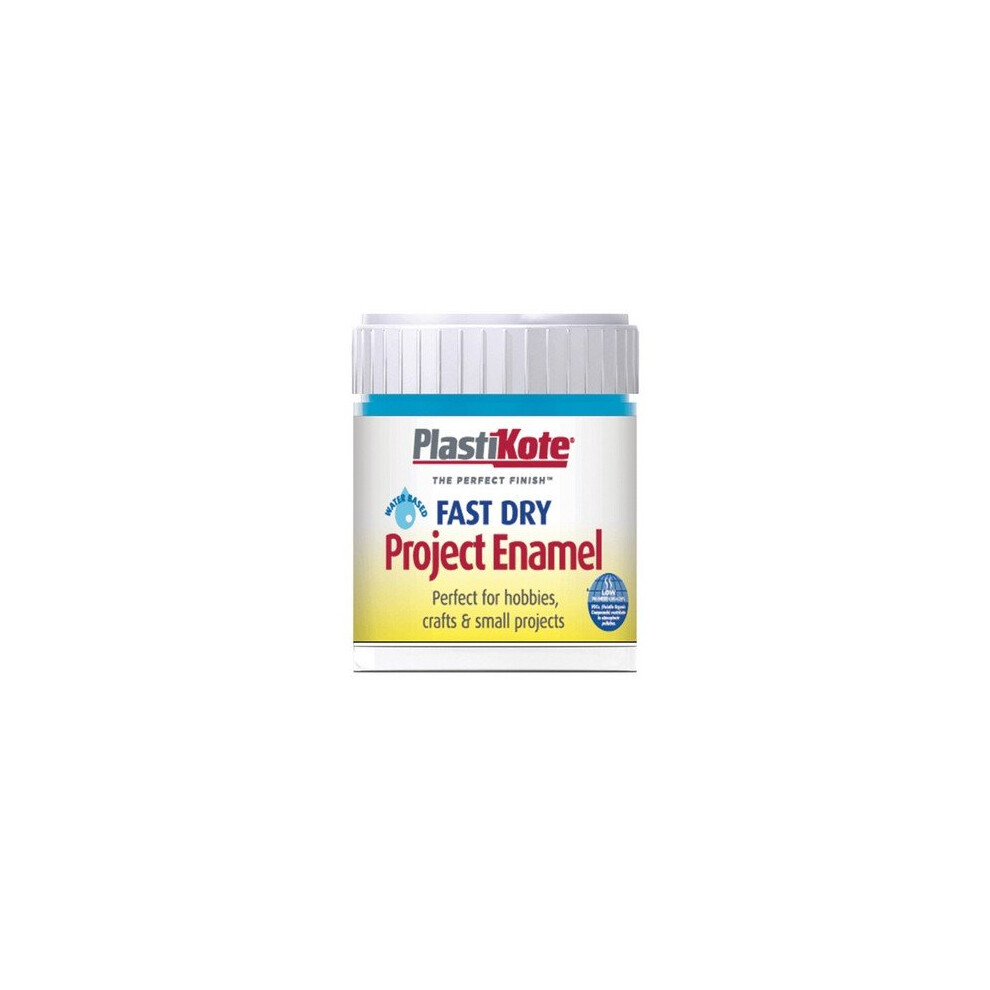 Plasti-Kote PKTB8W Fast Dry Enamel Paint B8 Bottle Sky Blue 59ml