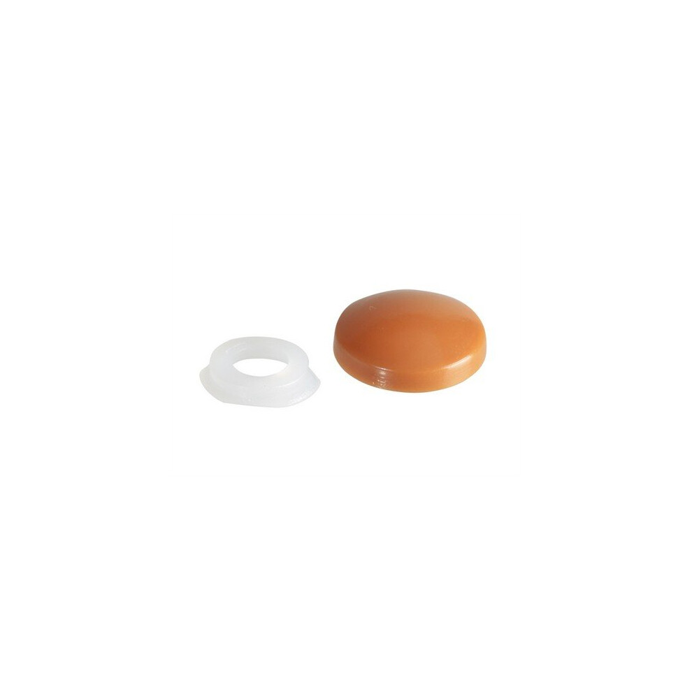 Forge FPPDT4 Domed Cover Cap Light Brown No. 6-8 Forge Pack of 20