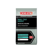 Evo-Stik 30812722 Wall Tile Grout Mould Resistant White 500g