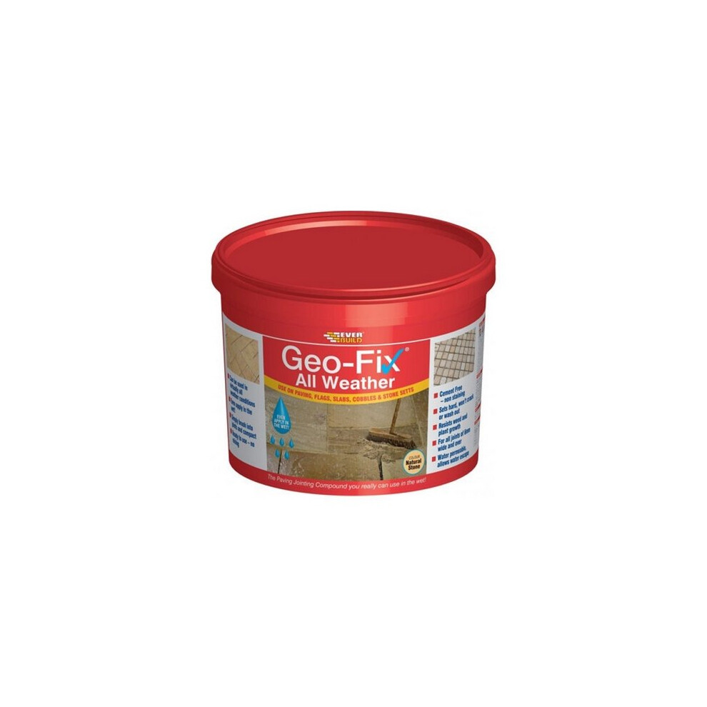 Everbuild Geo Fix All Weather Paving Jointing Compound Slate Grey 14KG