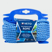 Veto BR815W Blue Poly Rope Winder 8mm x 15m