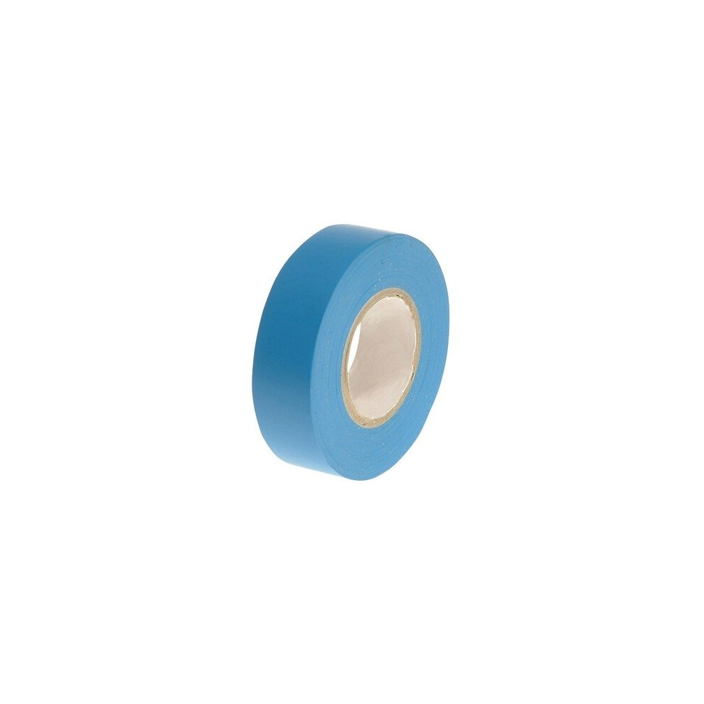 Faithfull FAITAPEPVCBL PVC Electrical Tape Blue 19mm x 20m