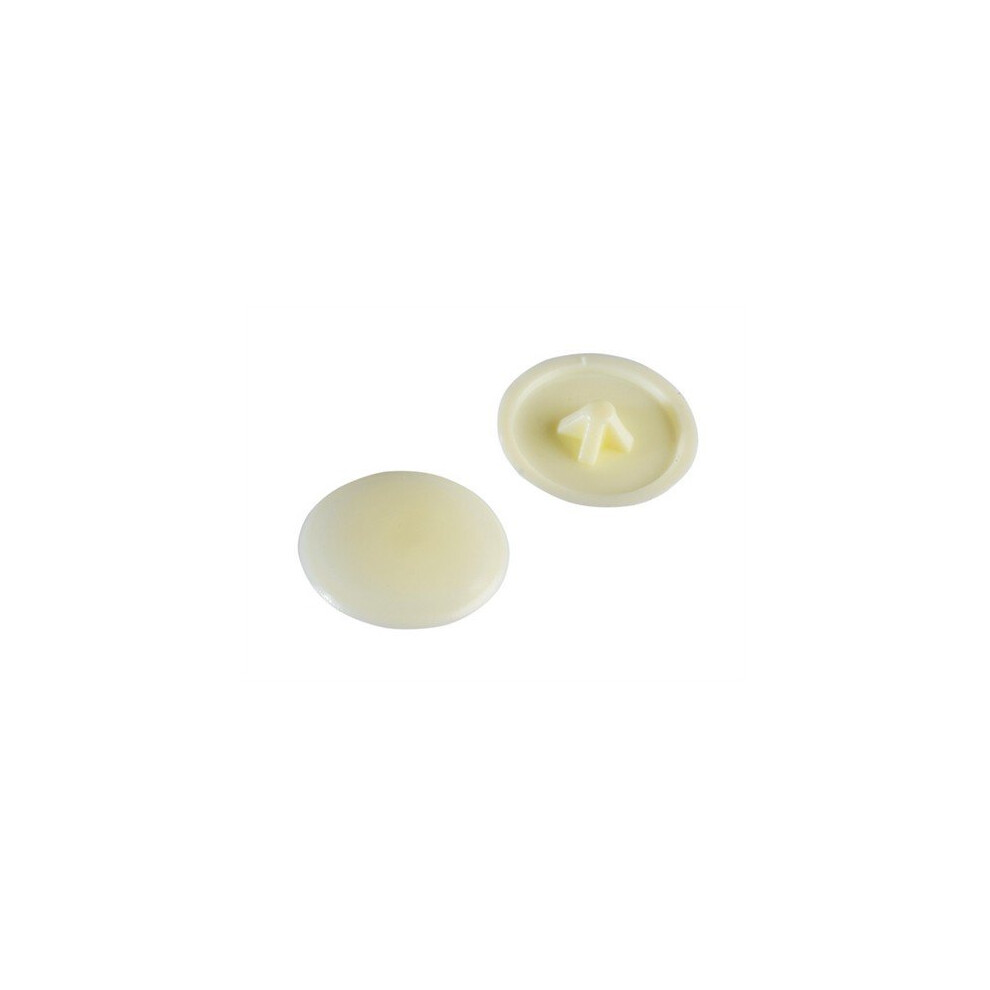 Forge FPPCC3 Pozi Cover Cap Cream No.6-8 Forge Pack of 50