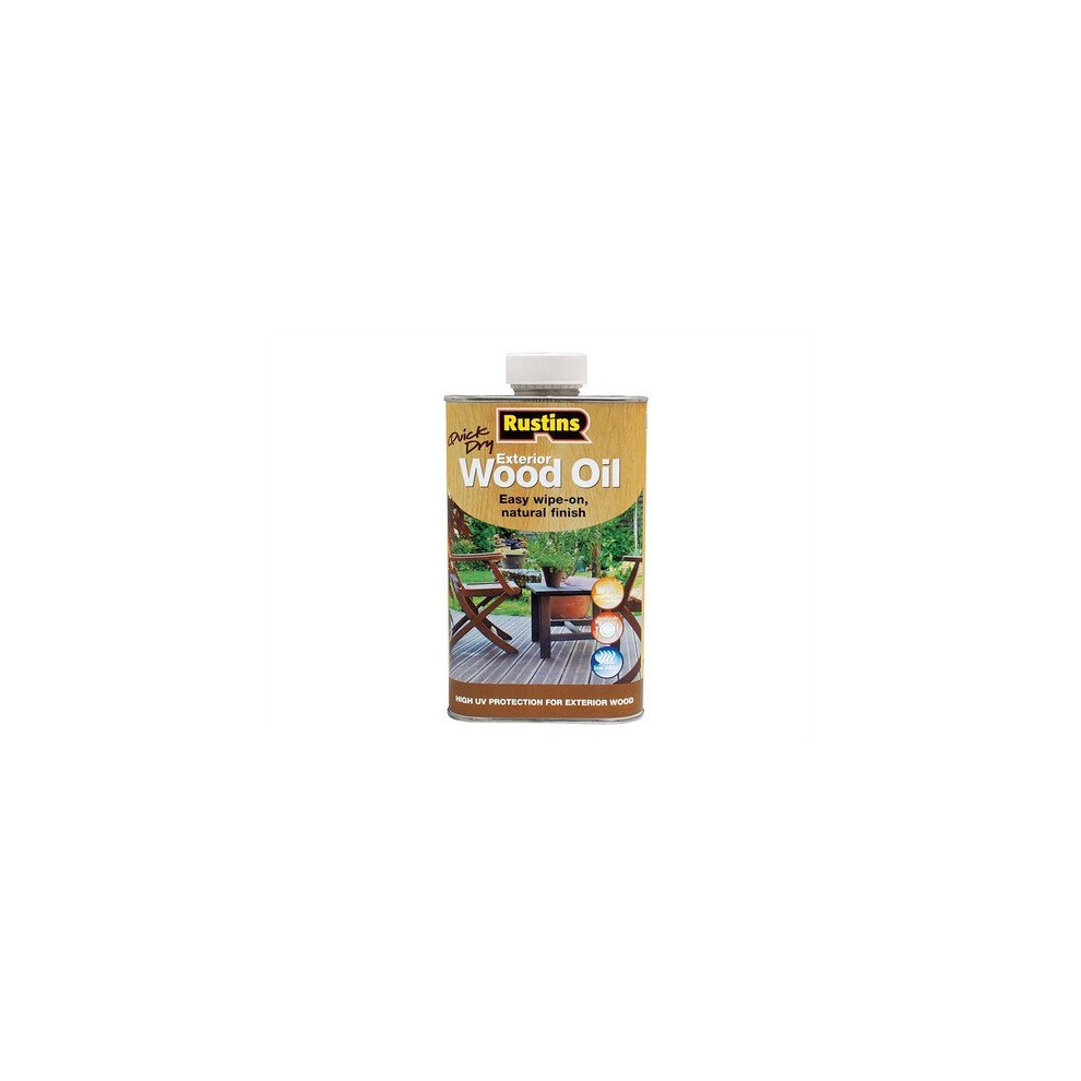 Rustins EWDOIL1000 Exterior Wood Oil 1 Litre