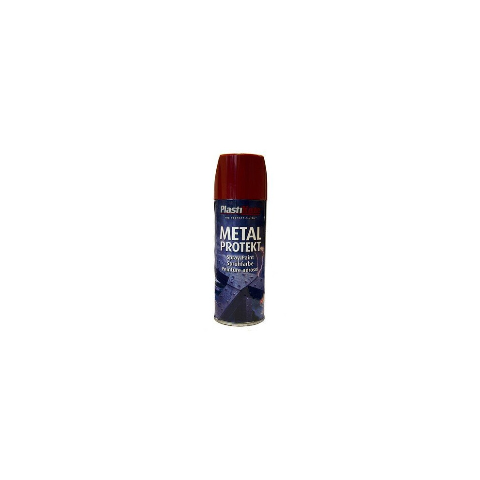 Plasti-Kote PKT1292 Metal Protekt Spray Bright Red 400ml