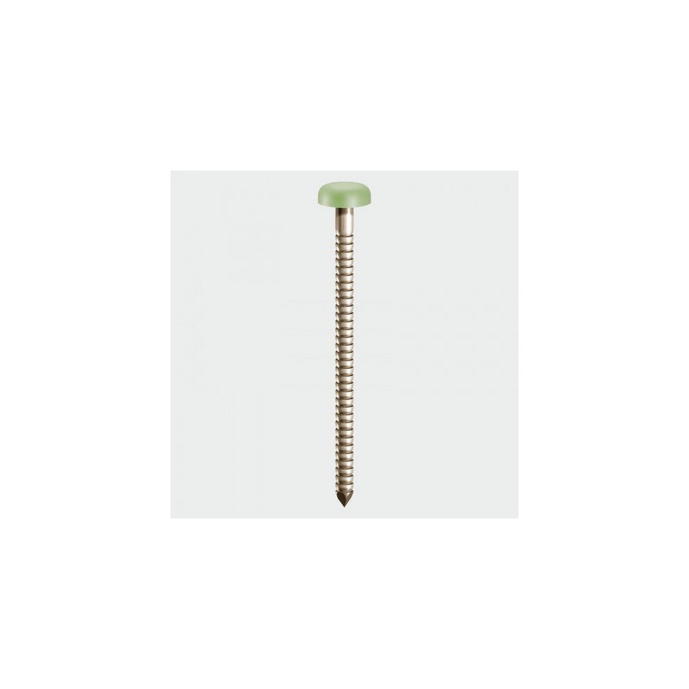 TIMco PP30CG Polymer Headed Pin Chartwell Green 30mm Box of 250