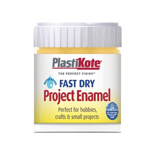 PlastiKote Plasti-Kote PKTB31W Γρήγορα στεγνό χρώμα σμάλτου B31 μπουκάλι χρυσό φύλλο 59ml