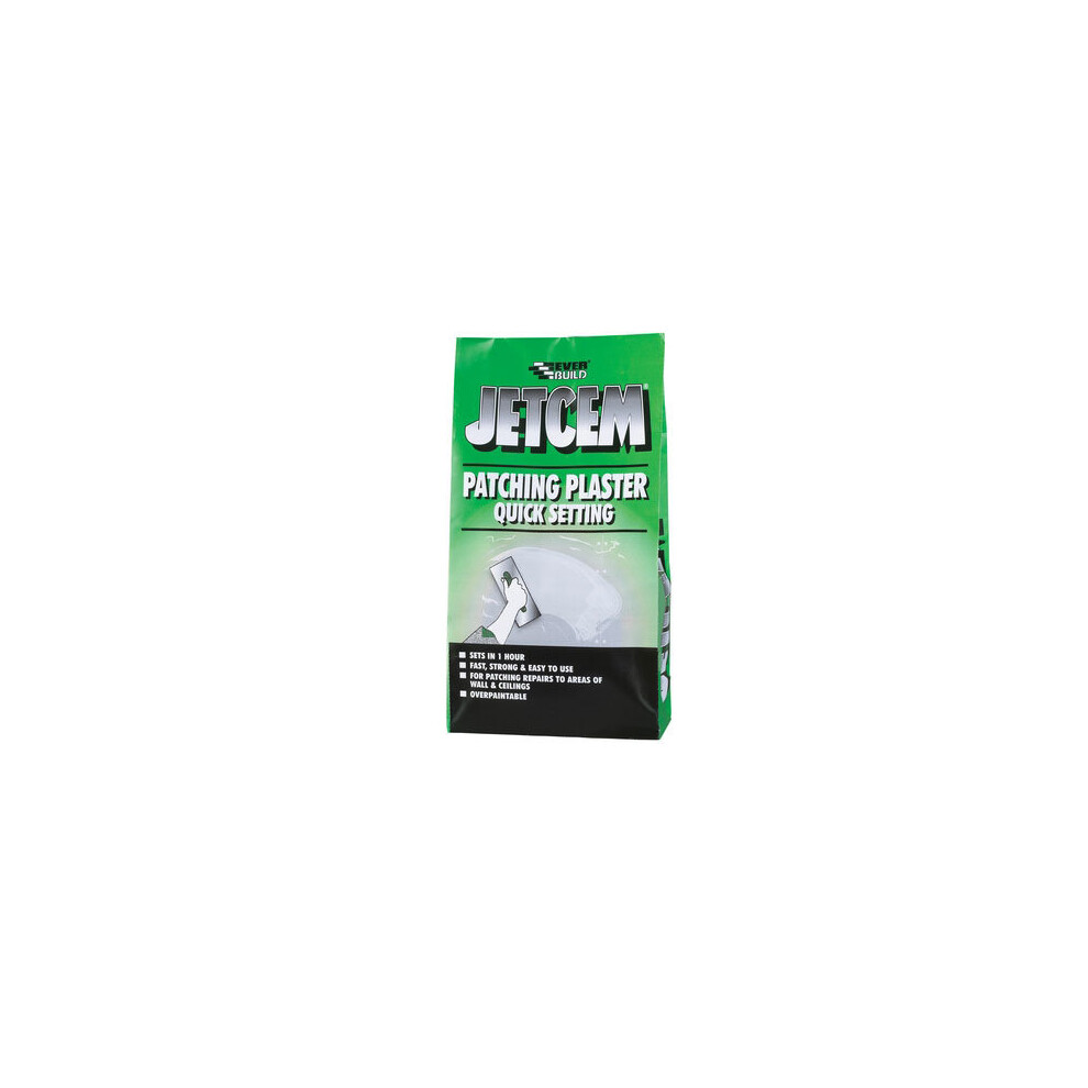 Everbuild JETPATCH6 Jetcem Quick Set Patching Plaster 6kg