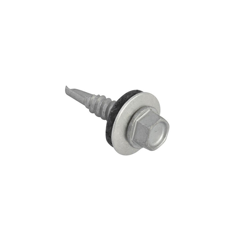 Forge TFHL5525 TechFast Hex Head Roofing Screw Self-Drill Light Section 5.5 x 25mm Pack of 100