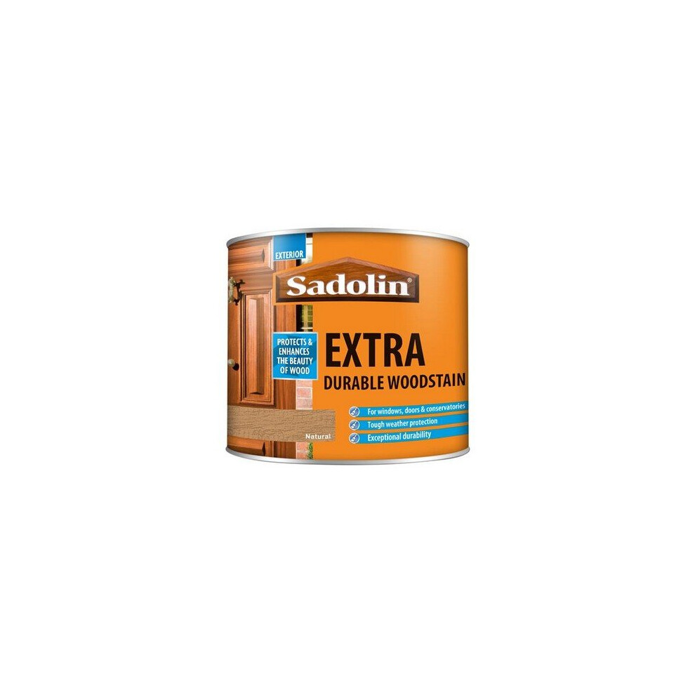 Sadolin 5028577 Extra Durable Woodstain Natural 500ml