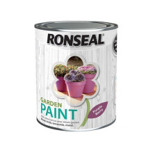 Ronseal 37401 Garden Paint Purple Berry 750ml