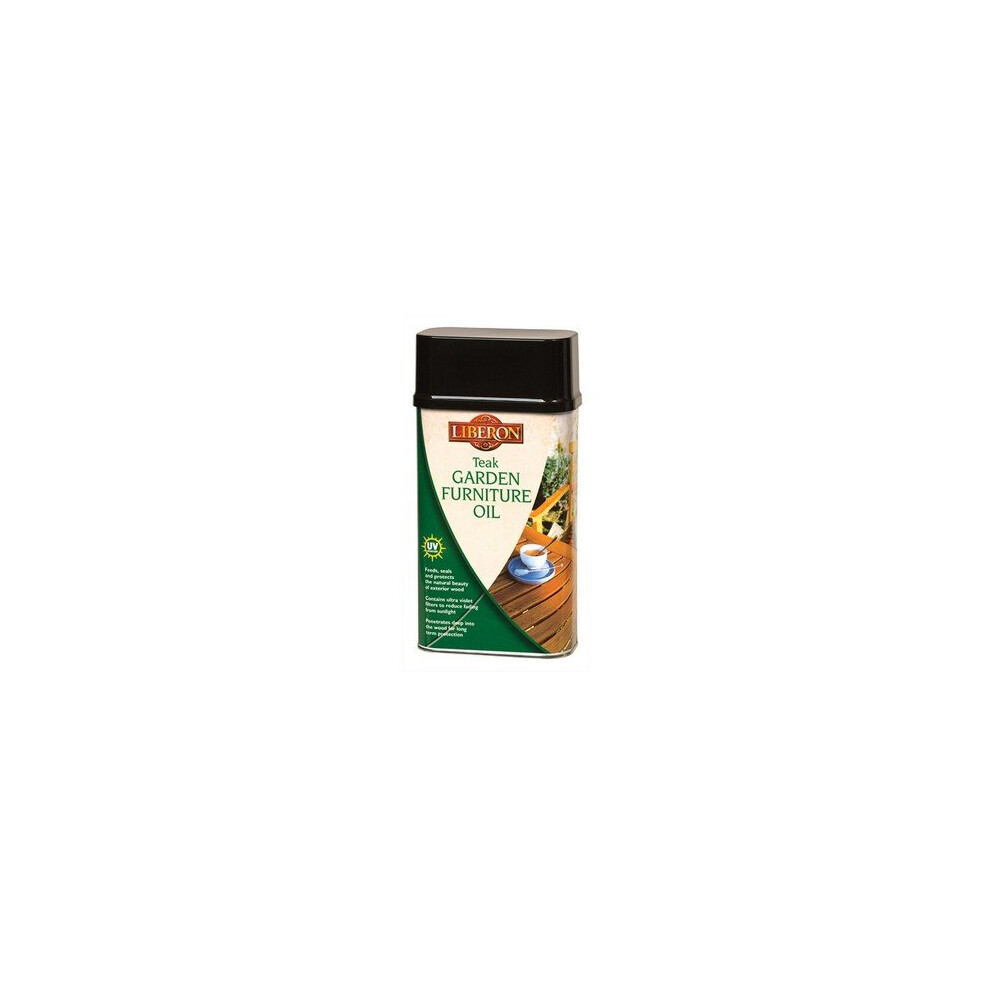 Liberon 003787 Garden Furniture Oil Teak 1 Litre 3282390047033