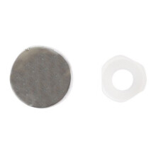 Forge 25PDT5 Domed Cover Cap Chrome Coloured No. 6-8 Bag of 25
