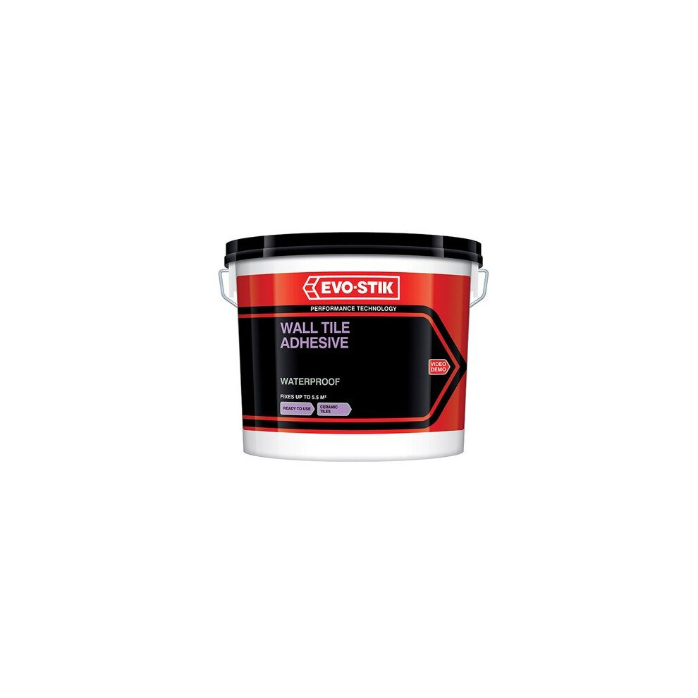 Evo-Stik 30811582 Waterproof Wall Tile Adhesive 1 Litre