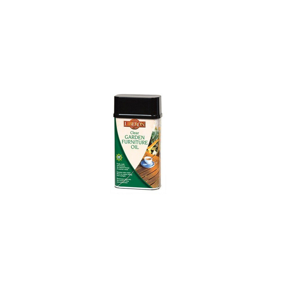 Liberon 003785 Garden Furniture Oil Clear 500Ml 3282390047019