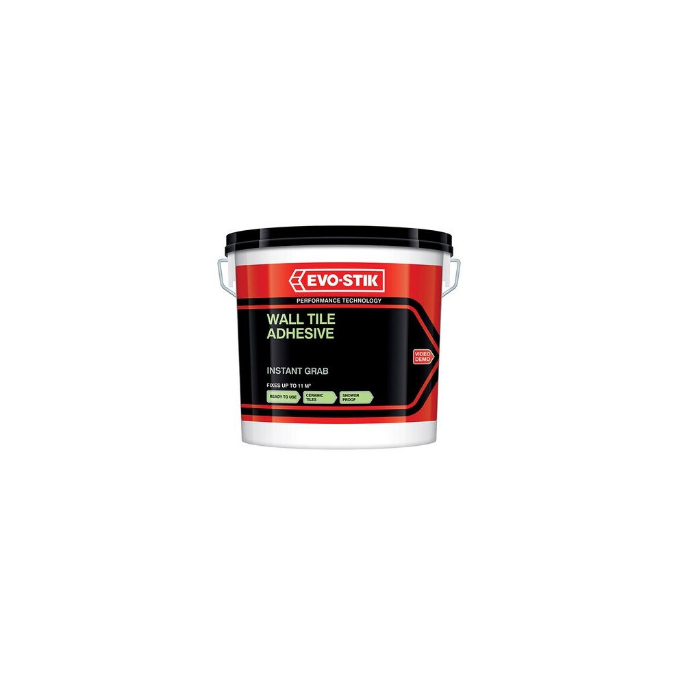 Evo-Stik 30811581 Instant Grab Wall Tile Adhesive 1 Litre