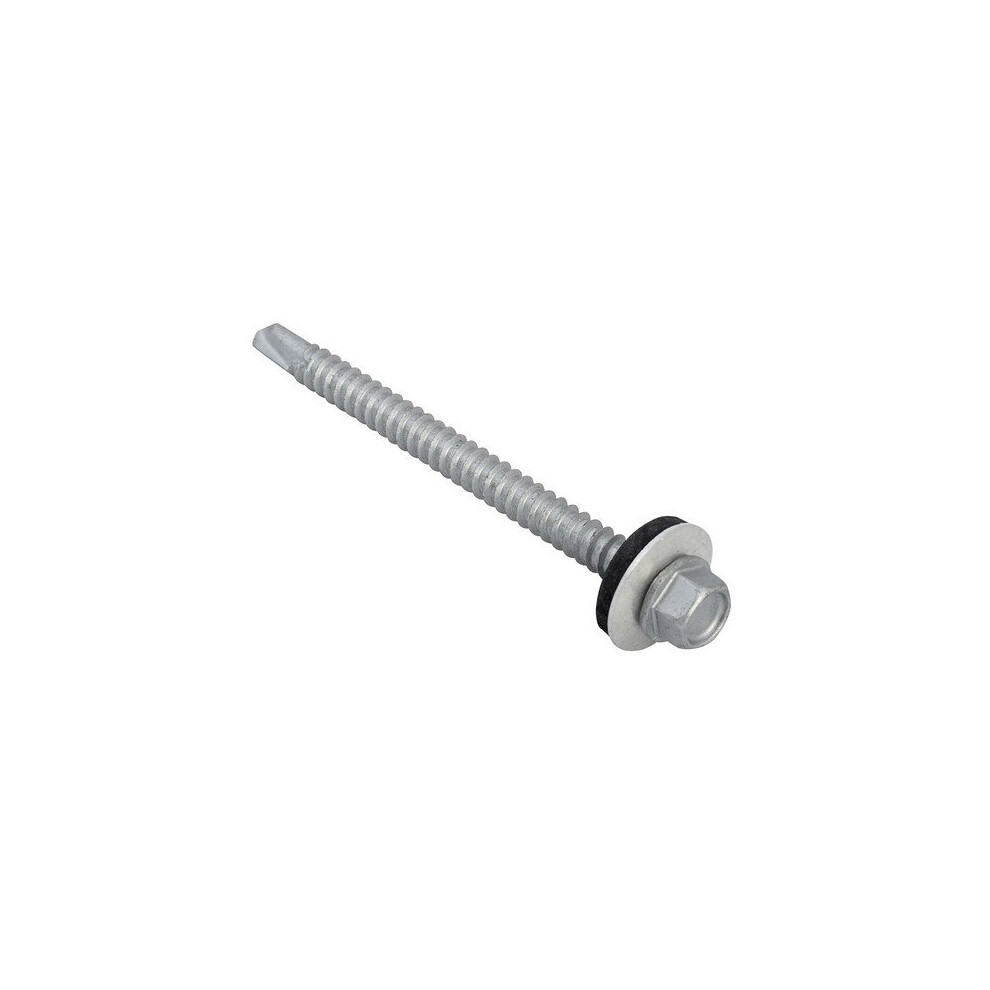 Forge TFHL5570 TechFast Hex Head Roofing Screw Self-Drill Light Section 5.5 x 70mm Pack of 50