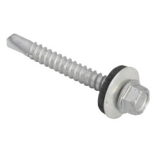 Forge TFHL5545 TechFast Hex Head Roofing Screw Self-Drill Light Section 5.5 x 45mm Pack of 100