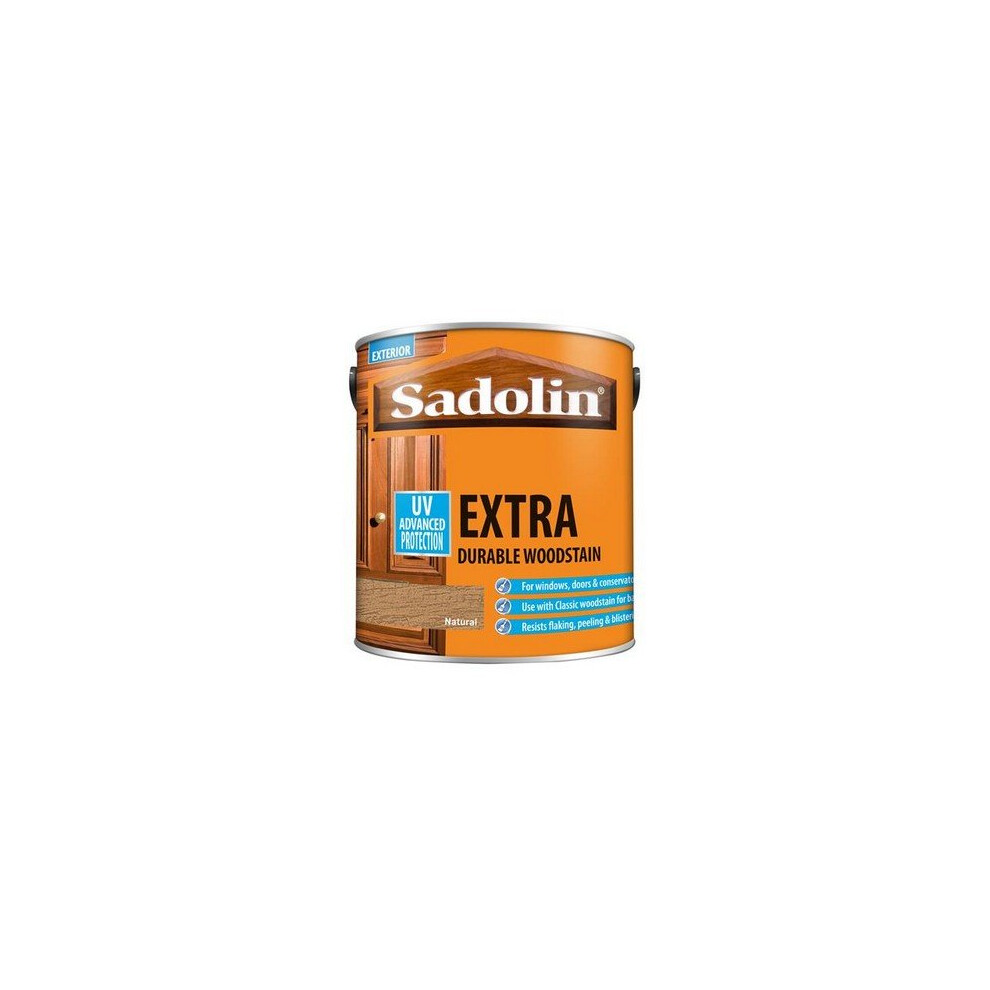 Sadolin 5028579 Extra Durable Woodstain Natural 2.5 Litre