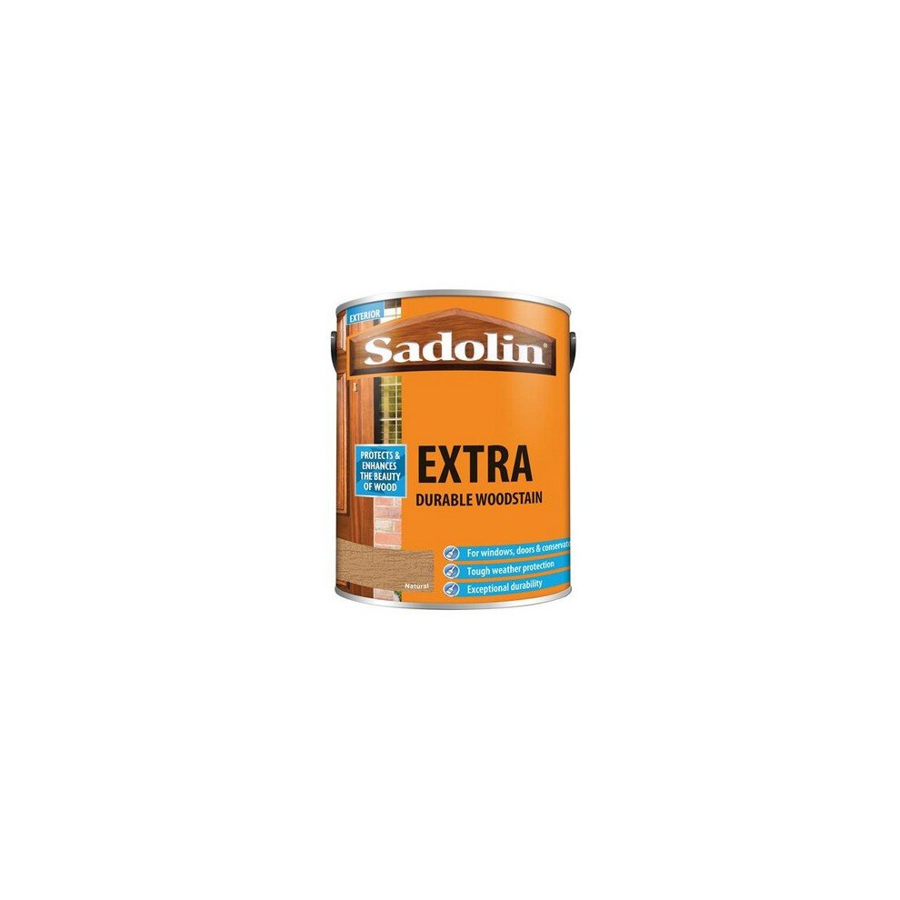 Sadolin 5028580 Extra Durable Woodstain Natural 5 Litre
