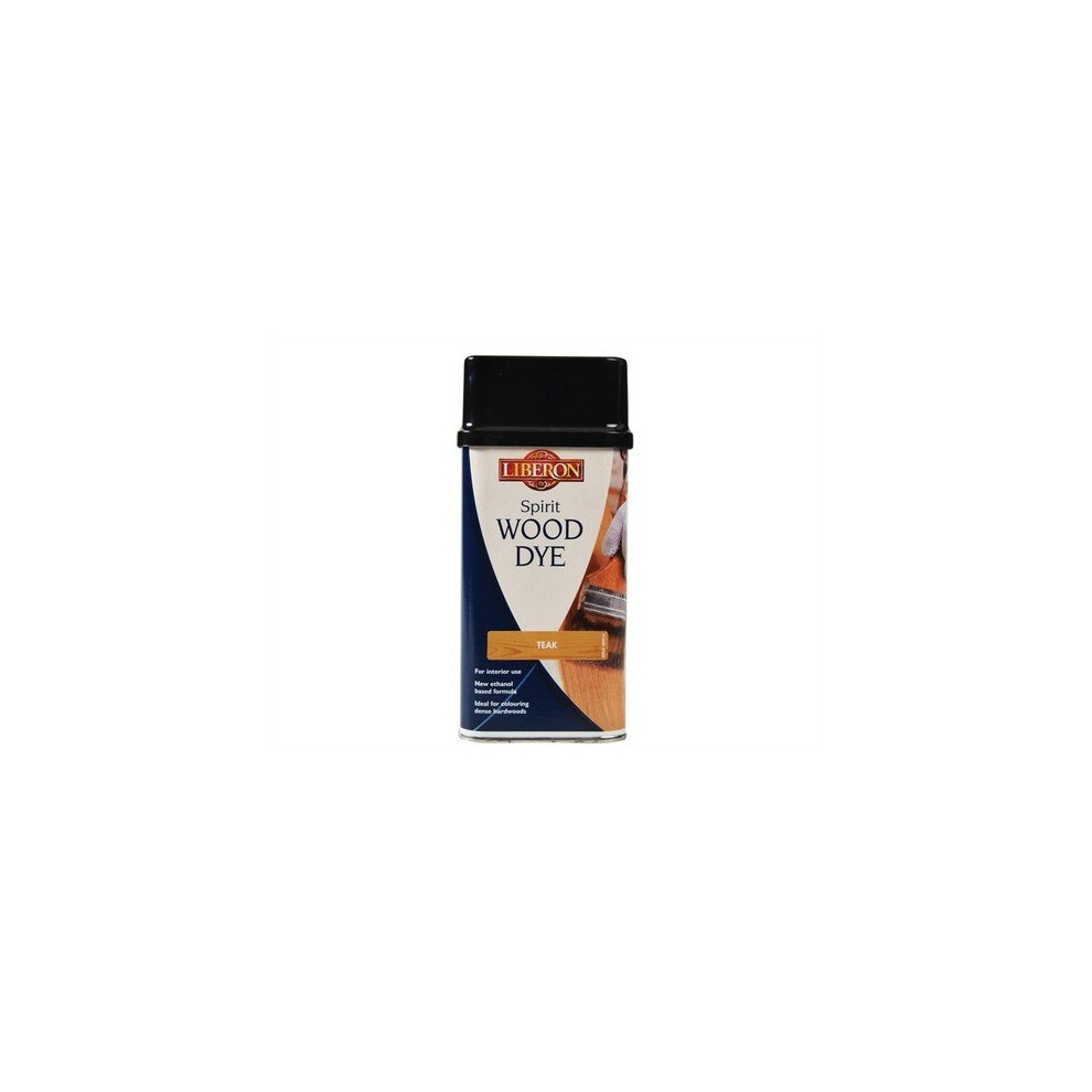 Liberon 014429 Spirit Wood Dye Teak 250Ml 5022640003093