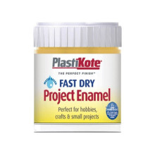 Plasti-Kote PKTB34W Nopeasti kuivuva emalimaali B34 Pullo Antiikkikulta 59ml