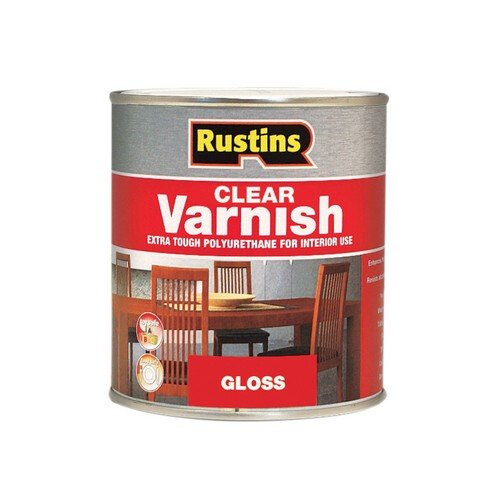 Rustins Rustins POSC2500 Polyurethane Varnish Satin Clear 2.5 Litre