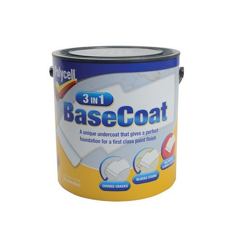 Polycell 5190664 Basecoat Complete 2.5 Litre