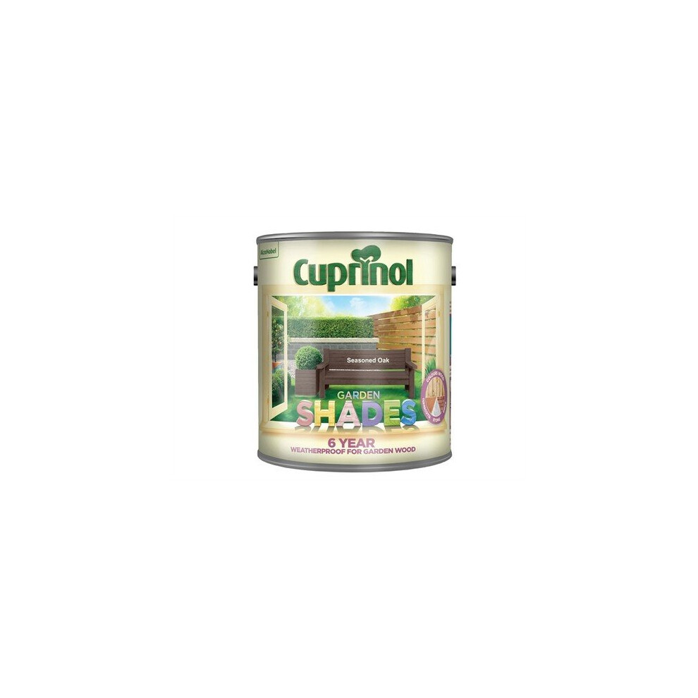 Cuprinol 5092608 Garden Shades Seasoned Oak 2.5 Litre