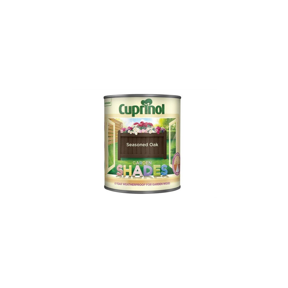 Cuprinol 5092607 Garden Shades Seasoned Oak 1 Litre