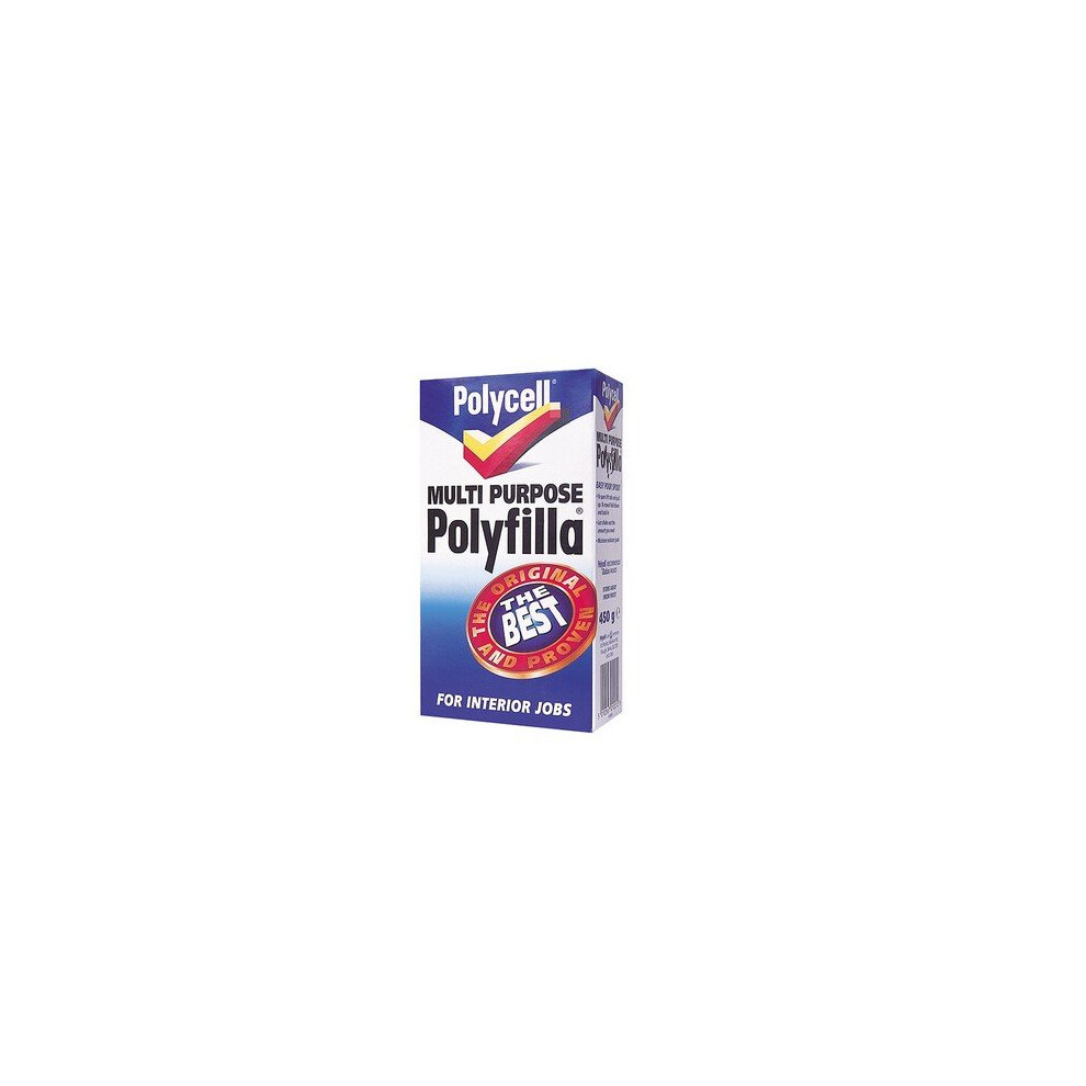 Polycell 5084936 Multi Purpose Polyfilla Powder 450g