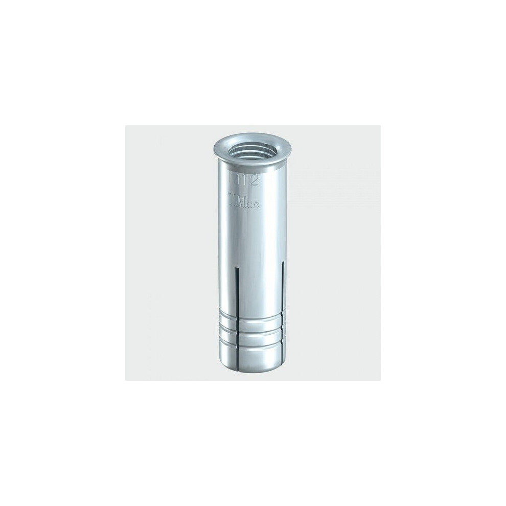 TIMco 1030LWA Drop In Anchor Lipped BZP M10 x 30mm Box of 50