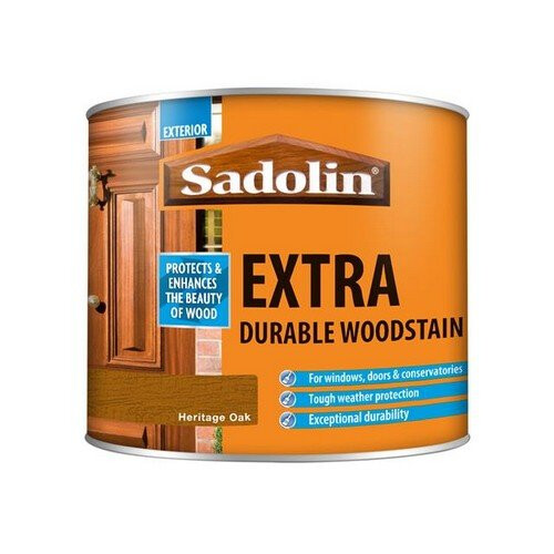 Sadolin Sadolin 5090981 Extra Durable Woodstain Heritage Oak 500ml