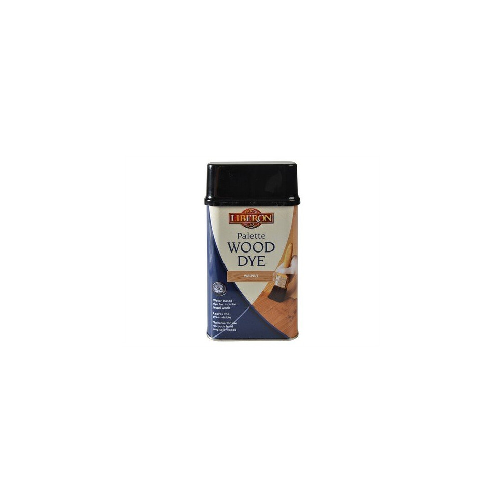 Liberon 014373 Palette Wood Dye Walnut 500Ml 5022640003352